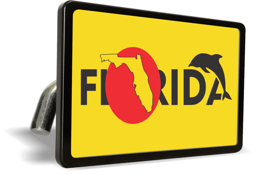 Florida State (Color) - Tow Hitch Cover